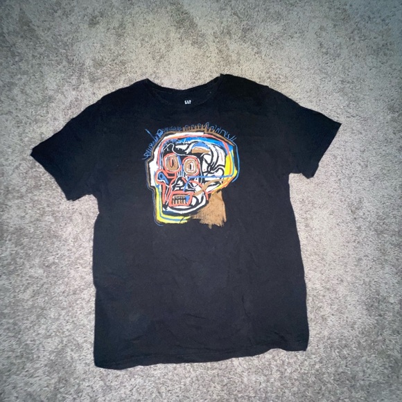 GAP Other - GAP Black Short Sleeve Tee with Graphic Design